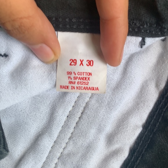 Black Arizona Jeans Straight Leg 29x30 - Picture 3 of 4